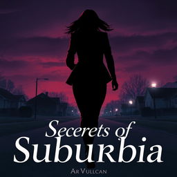 An action-packed and suspenseful scene titled 'Secrets of Suburbia'