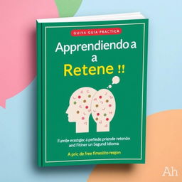 Una guía práctica titulada 'Aprendiendo a Retener un Segundo Idioma', que proporciona estrategias efectivas para la retención del idioma