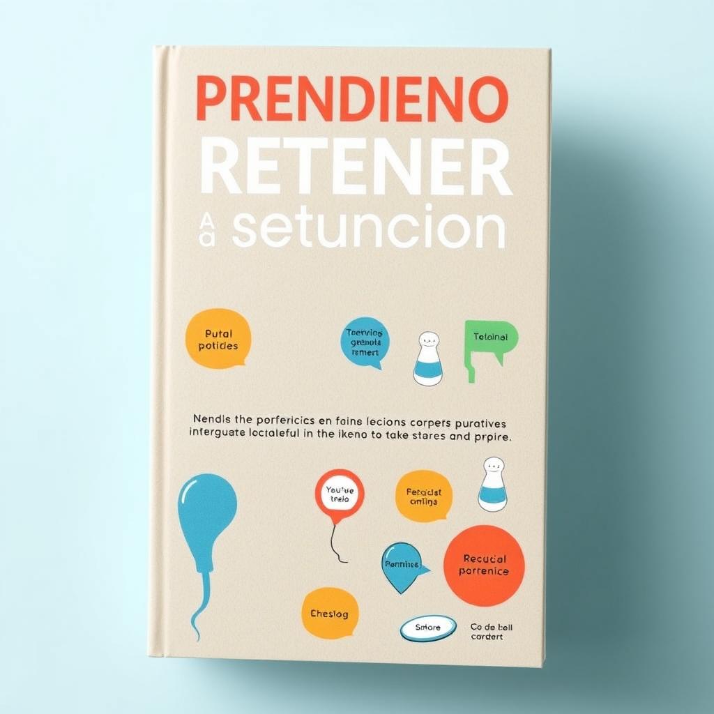 Una guía práctica titulada 'Aprendiendo a Retener un Segundo Idioma', que ofrece estrategias y métodos efectivos para mejorar la retención de un idioma adicional