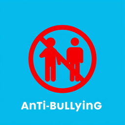 An impactful and concise pictogram focusing on anti-bullying