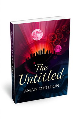 A book cover design for 'The Untitled' by Aman Dhillon