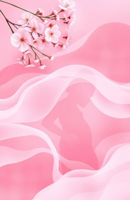 A serene and calming abstract composition featuring soft pinks and purples