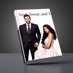 A minimalist book cover featuring an alpha CEO and a princess