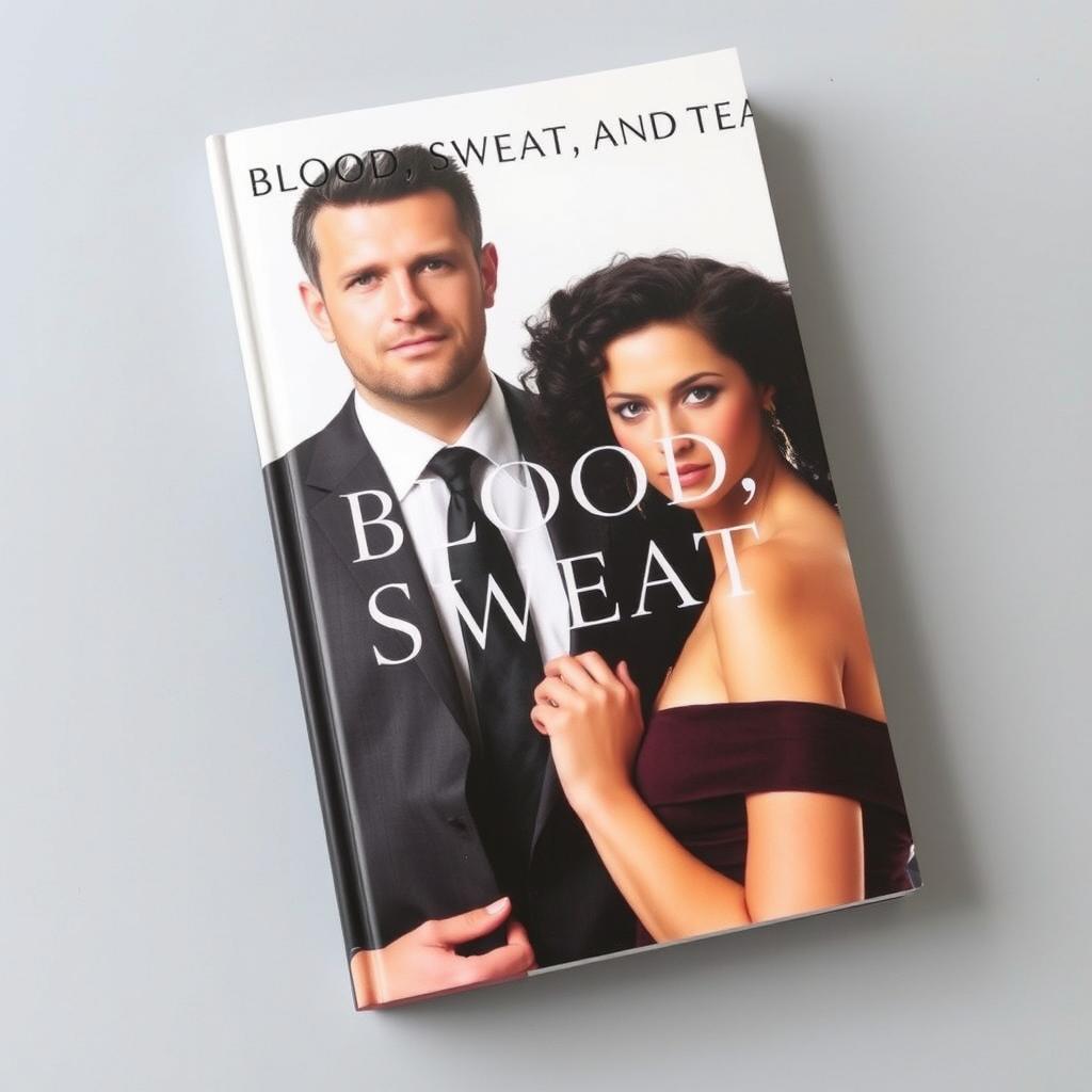 A minimalist book cover featuring an alpha CEO and a princess