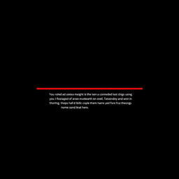 A minimalist novel back cover design featuring a dominant black background with striking red accents