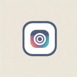 Create a unique and creative logo for an Instagram account, incorporating the typical Instagram-style with a modern and fresh design twist.