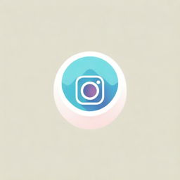 Create a unique and creative logo for an Instagram account, incorporating the typical Instagram-style with a modern and fresh design twist.