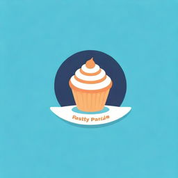 Create a logo for a bakery named 'Pastry Paradise' featuring a mix of heavenly and baking related elements.