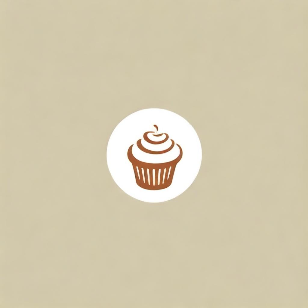 Design a minimalist logo for a bakery. Incorporate pastry elements while keeping the design aesthetic clean and simple.