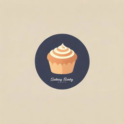 Design a minimalist logo for a bakery. Incorporate pastry elements while keeping the design aesthetic clean and simple.