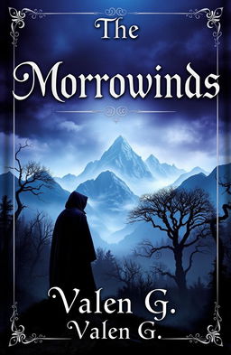 A captivating fantasy and mystery-themed book cover featuring the title "The Morrowinds" prominently displayed at the top