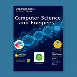 A professional cover design for the Department of Computer Science and Engineering, prominently featuring the department name