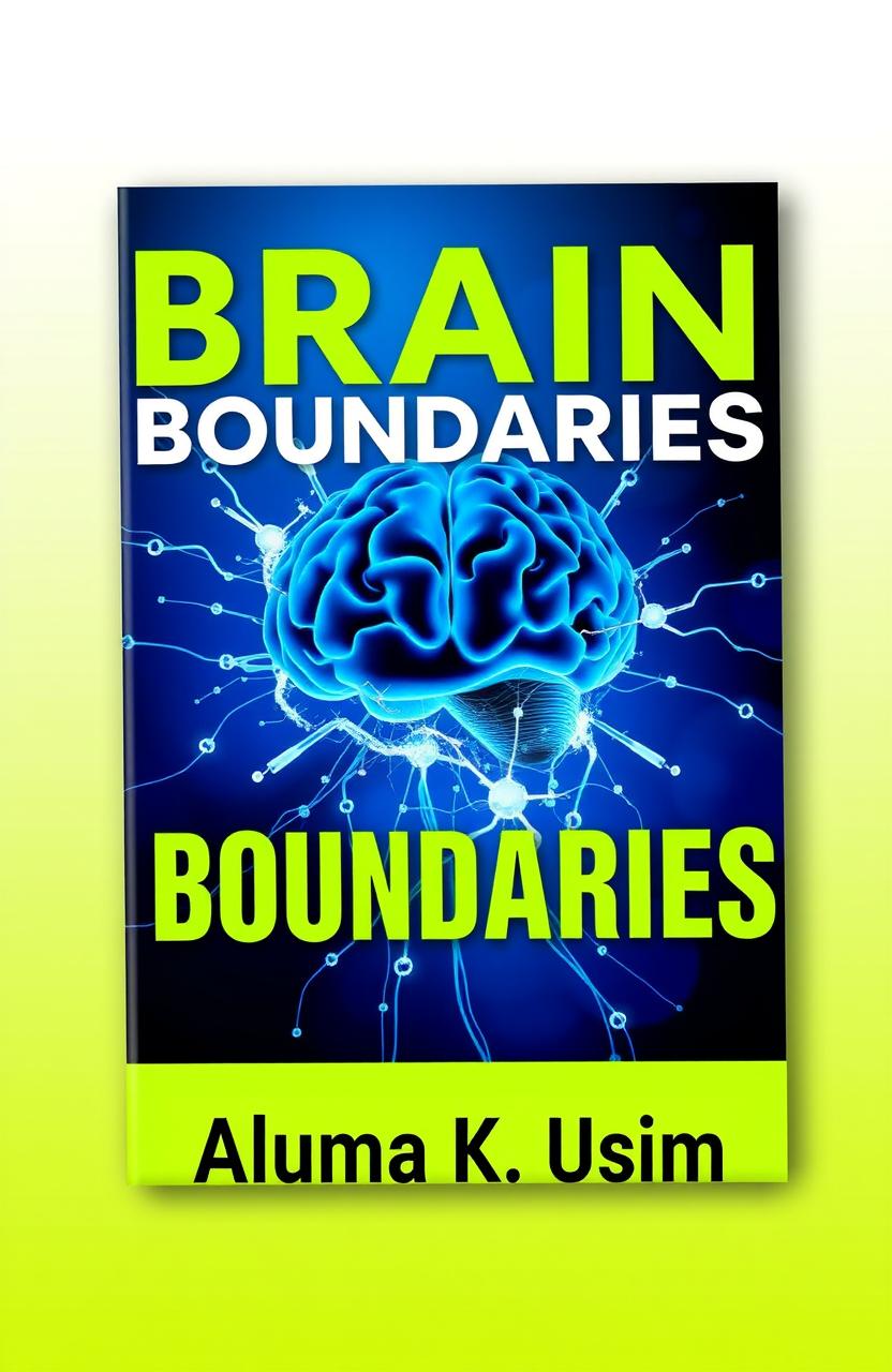 An eye-catching ebook cover for 'Brain Breaking Boundaries' by Aluma K Usim