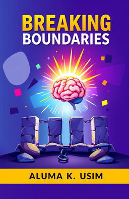 An inspirational ebook cover for 'Breaking Boundaries' by Aluma K Usim