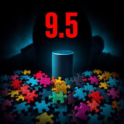 A captivating movie poster for a thriller titled '9