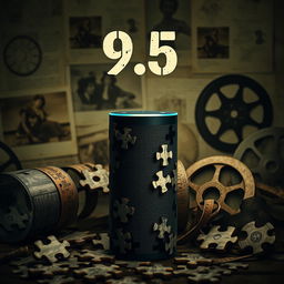 A captivating movie poster for a thriller titled '9