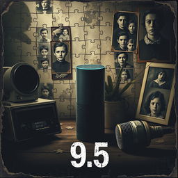 A chilling movie poster for a thriller titled '9