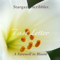 A close-up shot of a single white lily with delicate petals and visible stamen, symbolizing purity and innocence, representing the memory of Jean