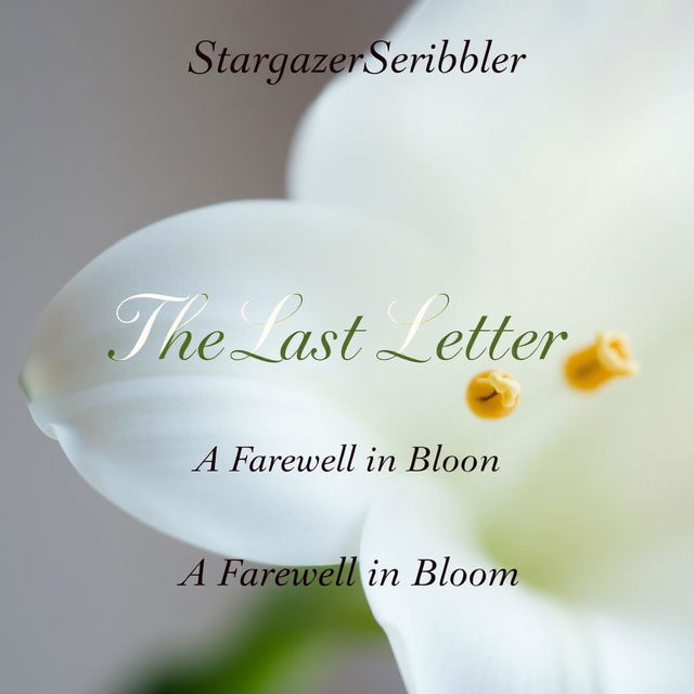 A close-up shot of a single white lily with delicate petals and visible stamen, symbolizing purity and innocence, representing the memory of Jean