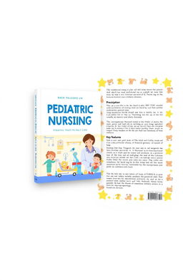 A professional and modern cover design for a pediatric nursing practical book, featuring a bright and welcoming color palette suitable for children's healthcare themes