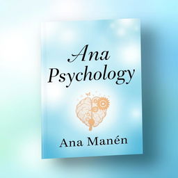 A book cover design for a psychology-themed book featuring the name 'Ana Manén' prominently displayed