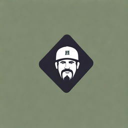 Generate a logo for a baseball team named 'Artilleros'. Use military green and black colors, incorporating elements related to baseball and war artillery, creating a bold and impactful design.