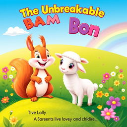 A delightful children's book cover titled 'The Unbreakable Bond'