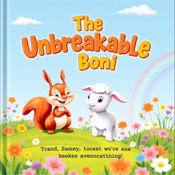 A delightful children's book cover titled 'The Unbreakable Bond'