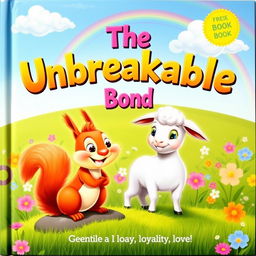 A delightful children's book cover titled 'The Unbreakable Bond'