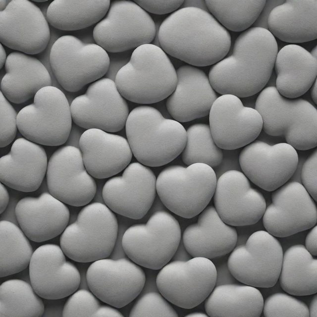 An SEM (Scanning Electron Microscopy) close-up image of a ceramic material with grains shaped like hearts.