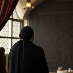 غلاف رواية نفسية وفلسفية ورعب بعنوان "همسات من الجحيم"، يتضمن خلفية غامضة وداكنة تعكس الجو النفسي للرواية