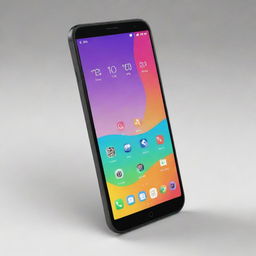 A smartphone designed to look like it only costs one dollar, with a simple yet functional design that balances cost-effectiveness with practicality.