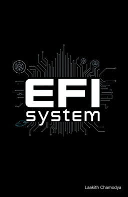 A visually striking and informative image that showcases an EFI (Extensible Firmware Interface) system