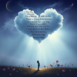 A poignant artistic illustration of the theme 'A Suffering Called Love'