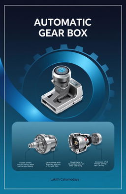 An informative and aesthetically pleasing A4 size poster on the topic of 'Automatic Gear Box'