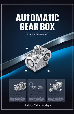 An informative and aesthetically pleasing A4 size poster on the topic of 'Automatic Gear Box'
