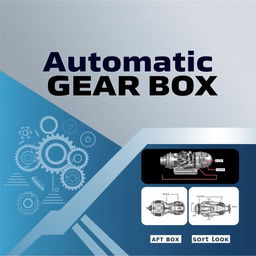 An informative and visually appealing A4 size poster on the topic of 'Automatic Gear Box'