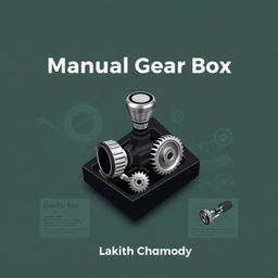 An informative and visually striking A4 size poster on the topic of 'Manual Gear Box'