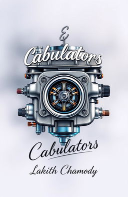 A detailed illustration of a carburetor with intricate components visible, showcasing its mechanical design