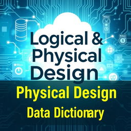 A visually engaging thumbnail that captures the essence of logical design, physical design, and data dictionary