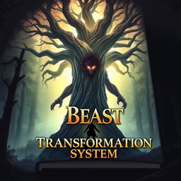 A captivating book cover design for 'Beast Transformation System'