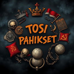 An image featuring a set of key symbols associated with power and control arranged in a circular pattern