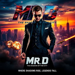 An epic movie poster featuring Mr