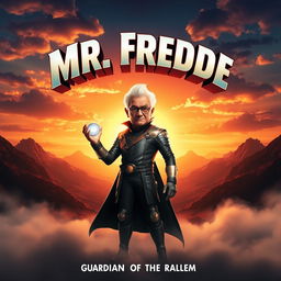 An epic movie poster featuring Mr