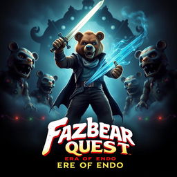 An epic movie poster for 'Fazbear Quest: Era of Endo'