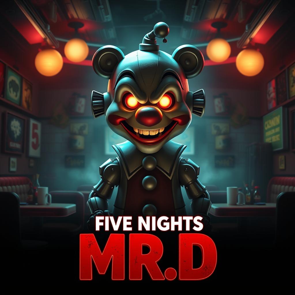 An epic movie poster for 'Five Nights at Mr