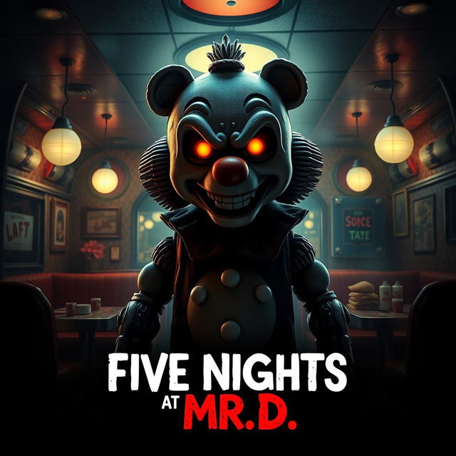 An epic movie poster for 'Five Nights at Mr