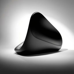 A strikingly designed monoblock, showcasing sleek curves and a modern, minimalist aesthetic