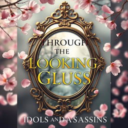 A book cover design for 'Through the Looking Glass: Idols and Assassins'