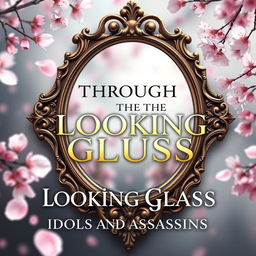 A book cover design for 'Through the Looking Glass: Idols and Assassins'